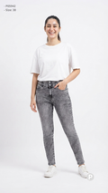 Grey Denim Skinny Jeans | P05942