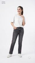 Grey Denim Normal Jeans | P05987