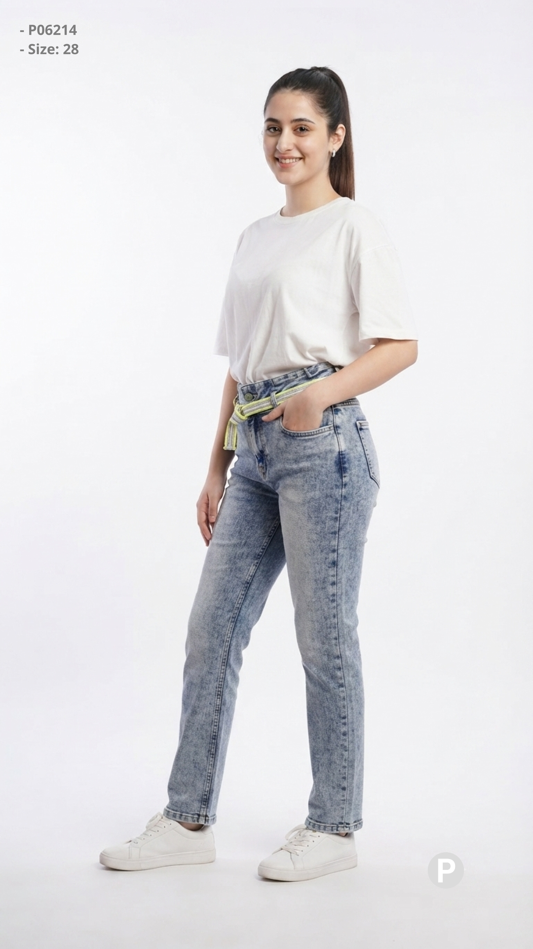 Light Blue Denim Comfort Jeans | P06214