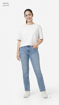 Light Blue Denim Normal Jeans | P06218