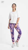 Purple Hosiery Straight Lower | P08223