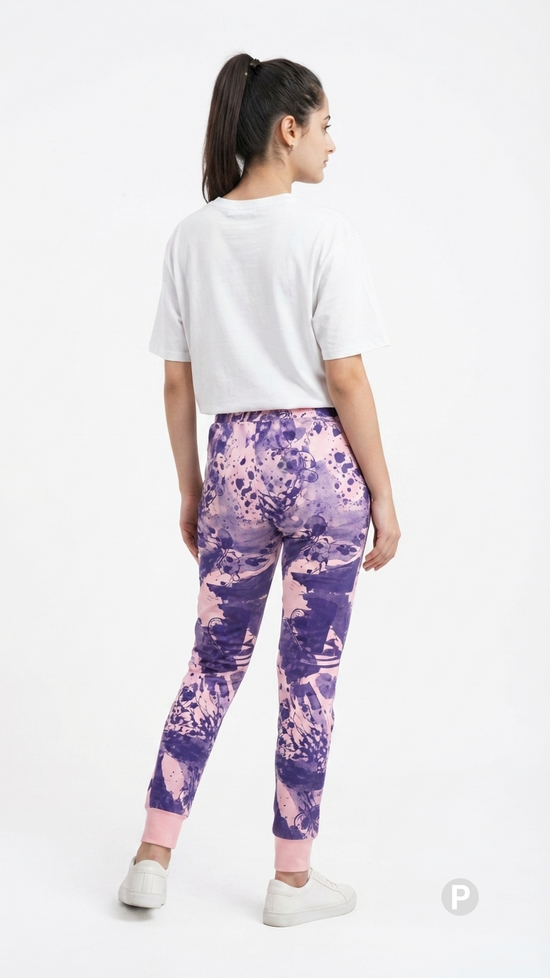 Purple Hosiery Straight Lower | P08223