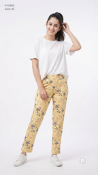Light Yellow Hosiery Straight Lower | P16782