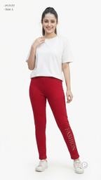 Red Hosiery Straight Lower | P17177