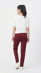 Maroon Hosiery Straight Lower | P22166