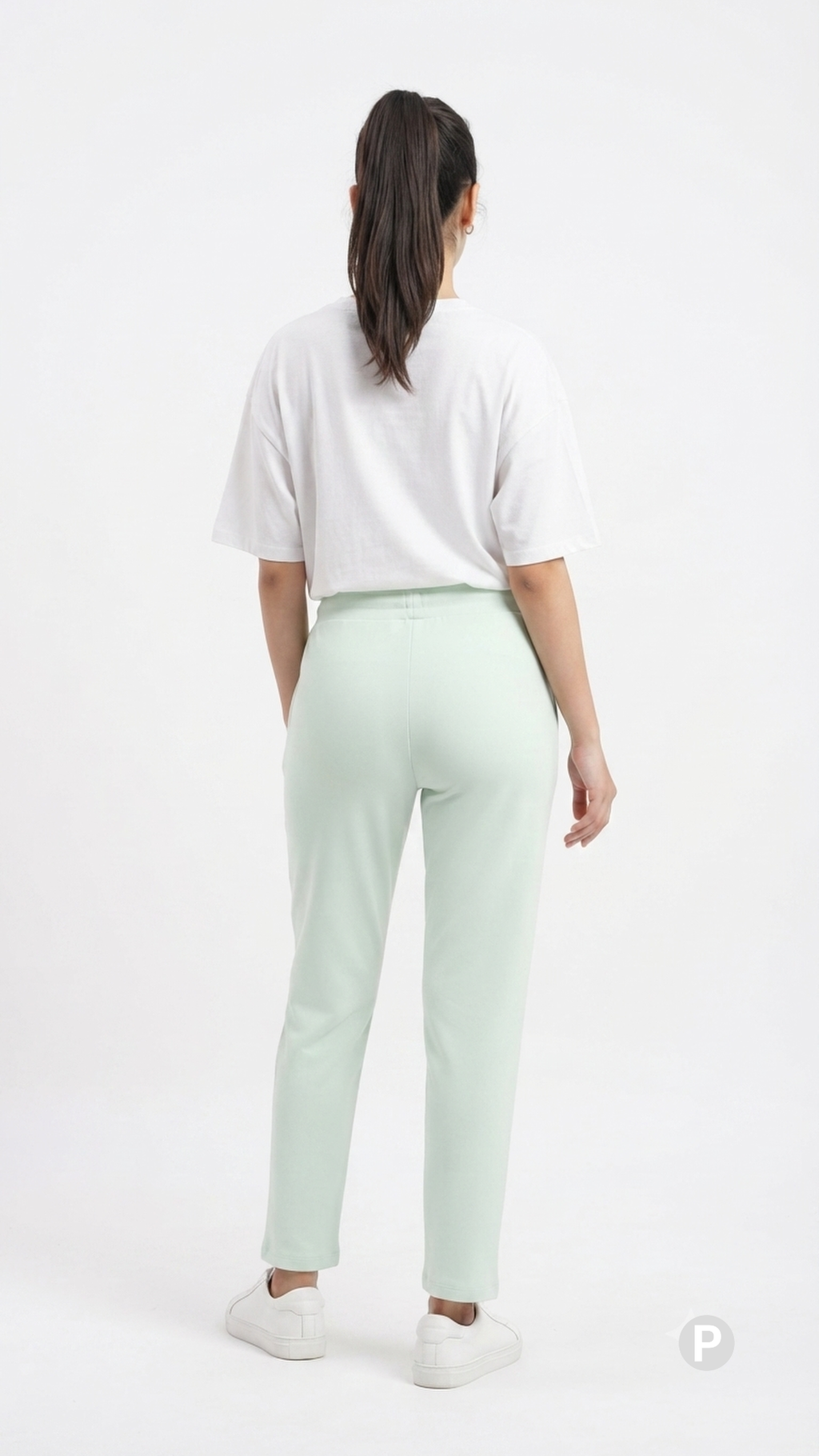 Light Green Hosiery Straight Lower | P22166