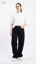 Black Denim Baggy Jeans | P32422