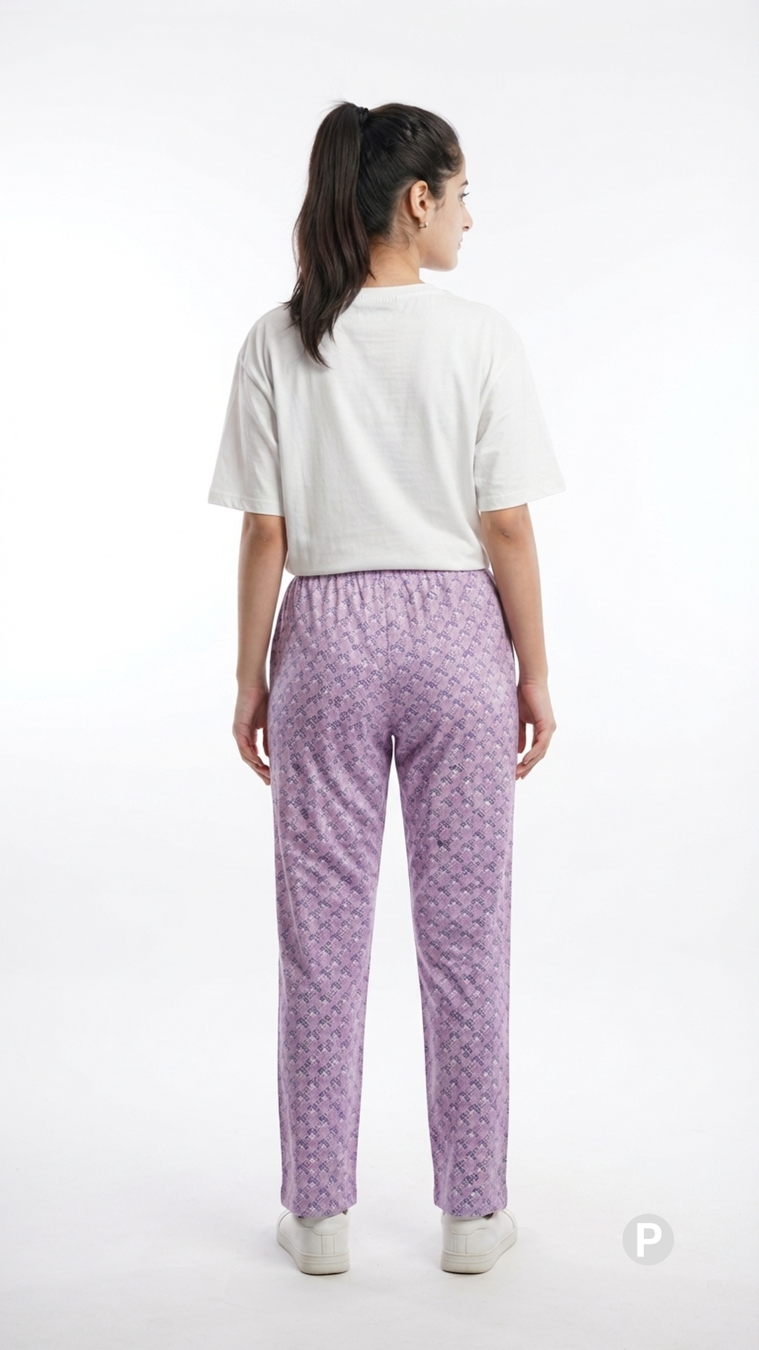 Lavender Hosiery Straight Lower | P32936