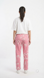 Pink Hosiery Straight Lower | P50775