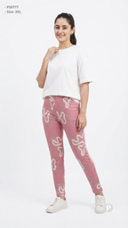 Pink Hosiery Straight Lower | P50777