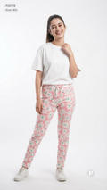 Pink Hosiery Straight Lower | P50778
