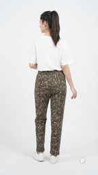 Olive Hosiery Straight Lower | P50778