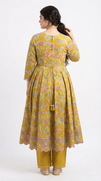 Frock Kurti Yellow