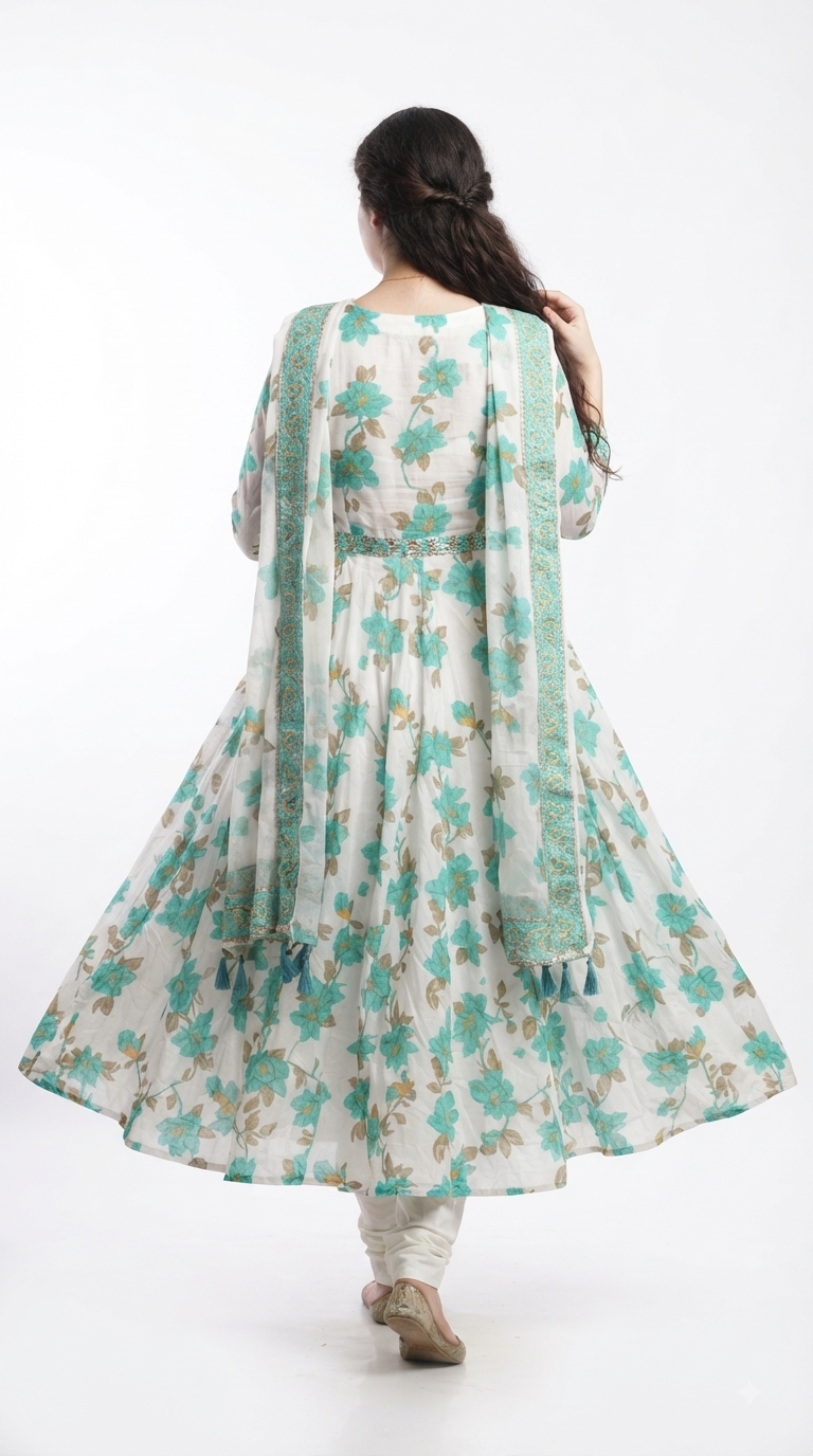 Frock Kurti Blue
