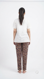 Maroon Rayon Straight Trouser | P54514
