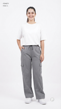 Grey Cargo Straight Lower | P54671