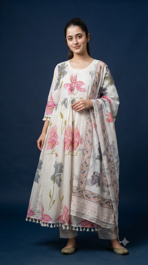 Frock Kurti Set